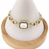 527 Bransoletka elegancka złota 17+2,5cm pozłacana 14k Xuping Austrian Crystal